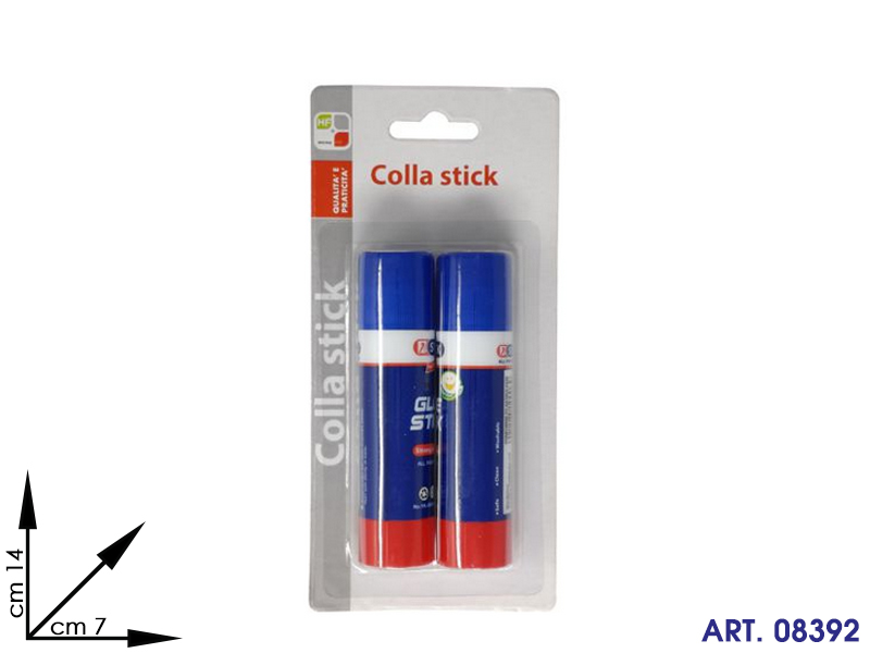 29259 Blister Colla Stick 9g 2 Pz (min.12pz)   Cm 14x7