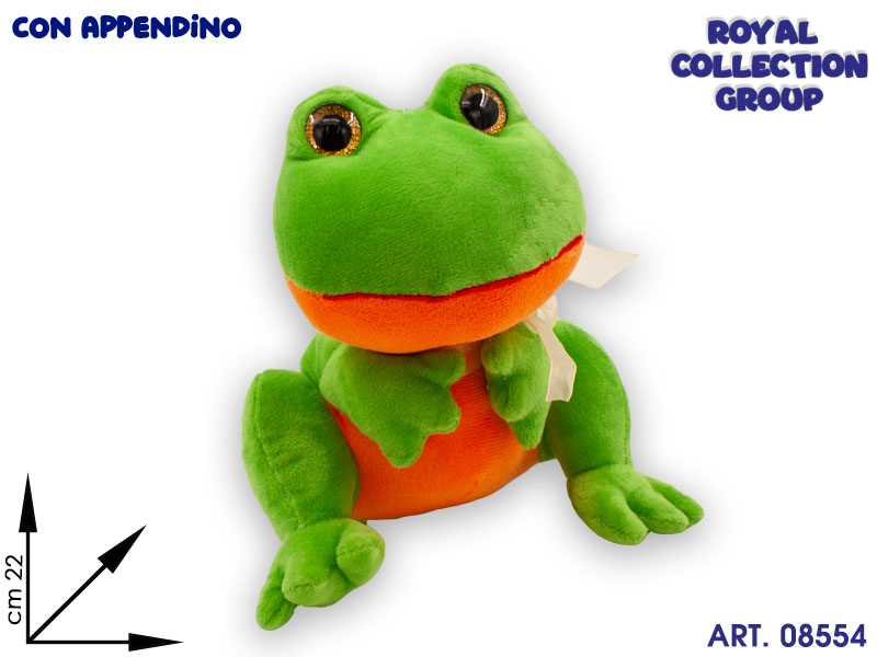 A1 22154 2 Rana Peluche Occhioni Cm 22