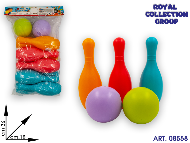 K4404244 K4400664 Bowling Grande  In Busta Cm 36x19