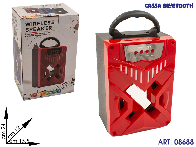 29978 Cassa Bluetooth Col Wireless Cm 24x15.5