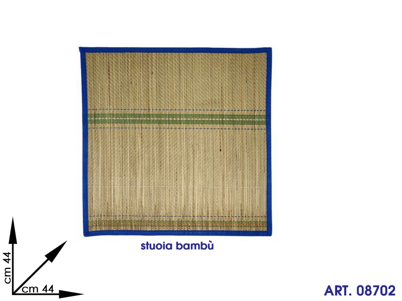 Stuoia Bambu'  Cm Cm 44x44