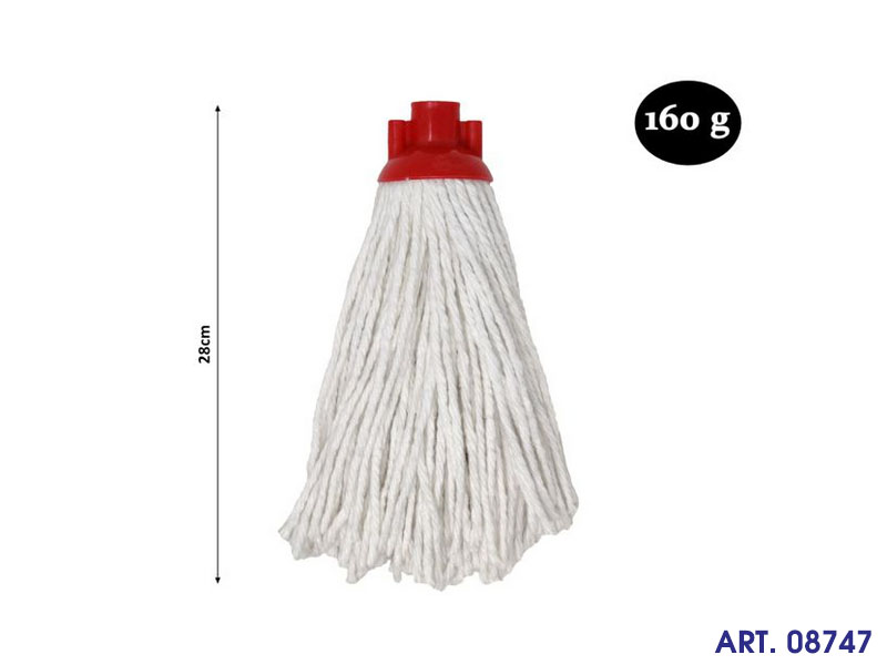 4401174 Mop Cotone Gr 160   Cm 27