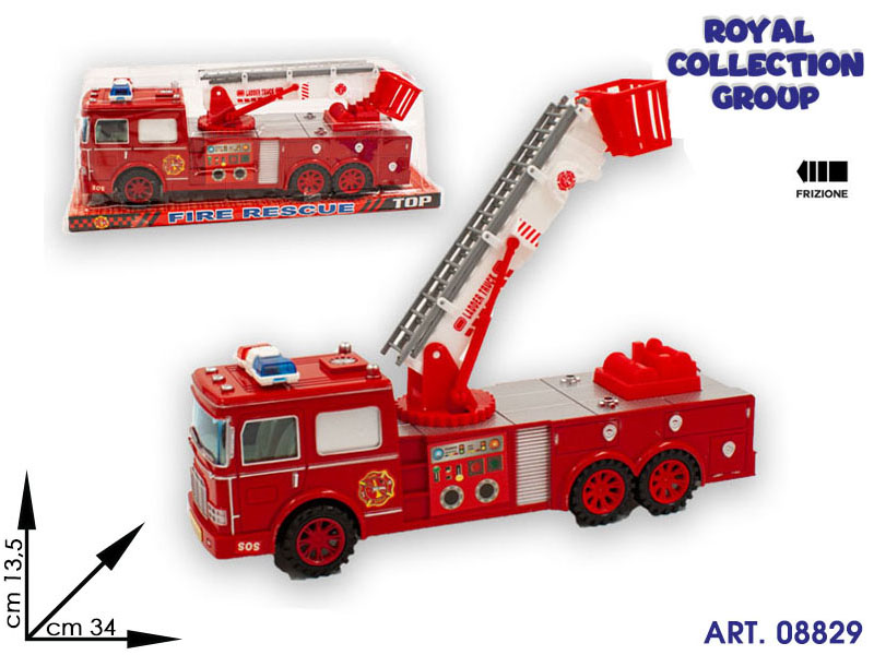 K1807523 Pompieri Fire Rescu Friz  Cm 34x13.5