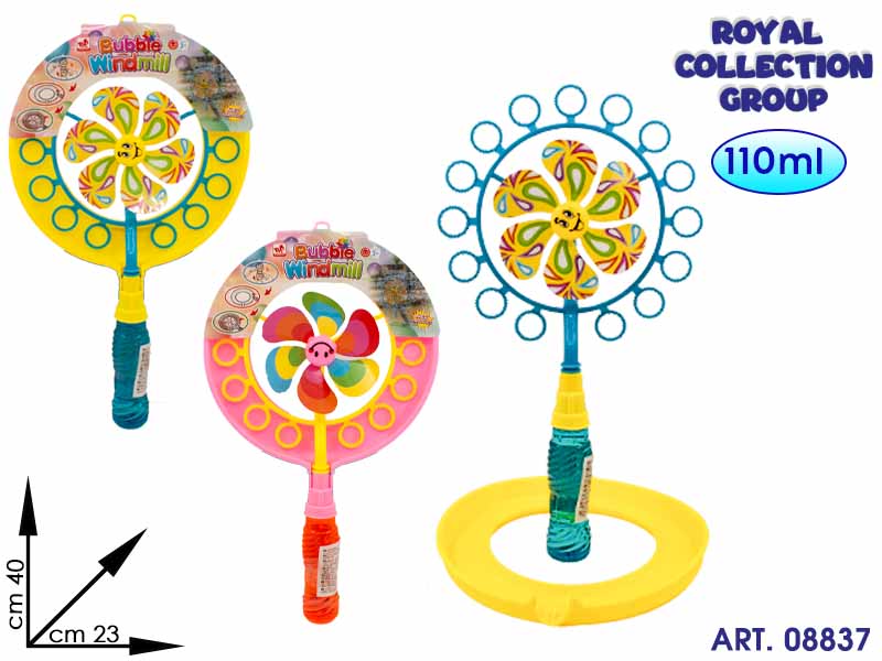 K3801753- 889-43  Bolle Di Sapone Windmill Col Ass Cm 40