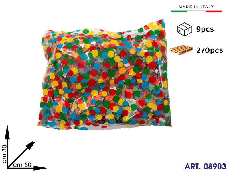 Cod Cp 1000 Coriandoli Busta Xl Cm 50x30