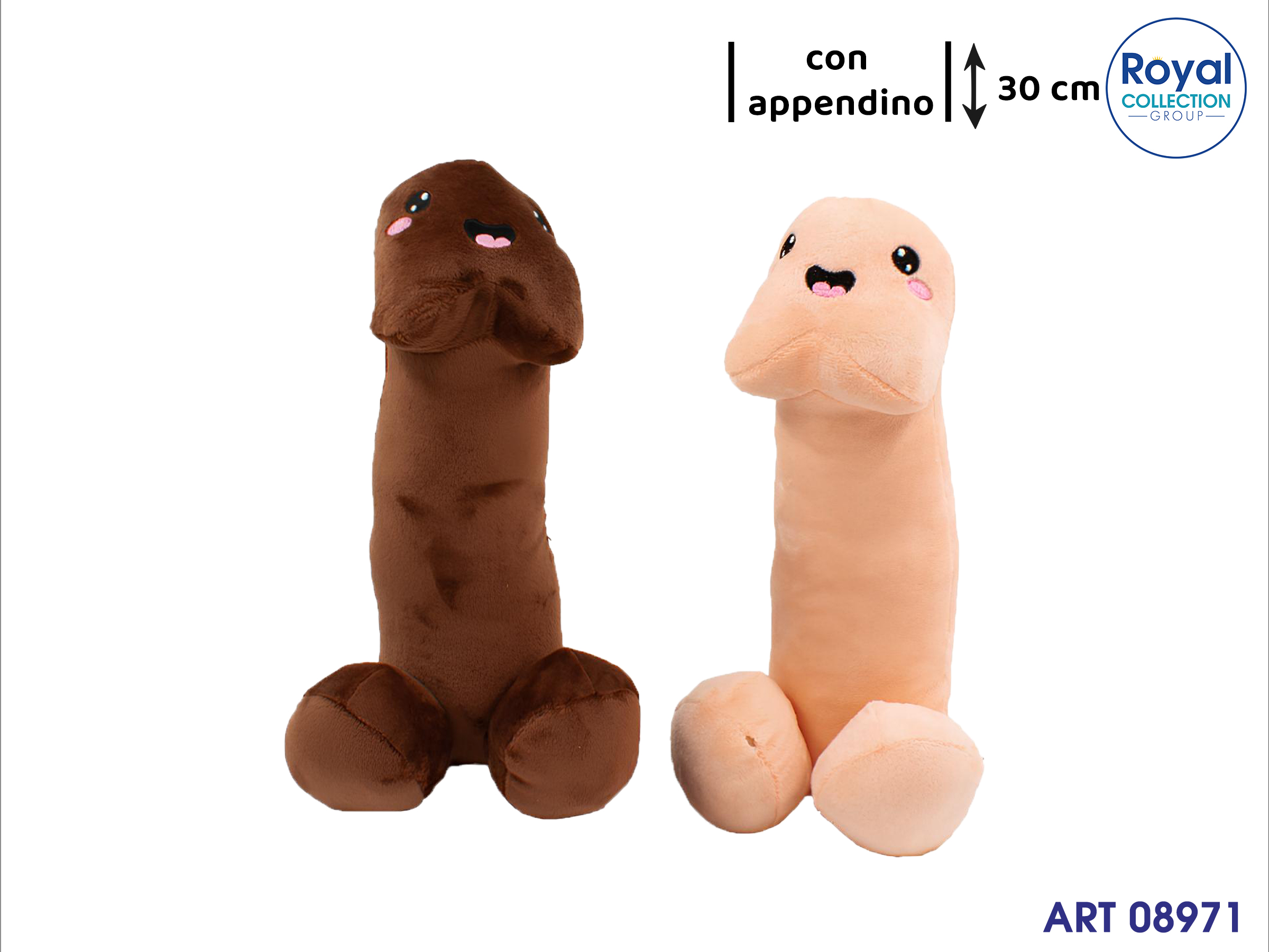 Pl2968 30 Pene Peluche 2 Ass Cm 30