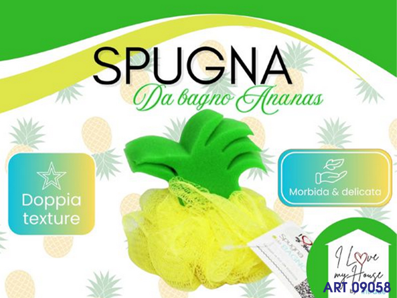 Spugna C/ananas Cm 12