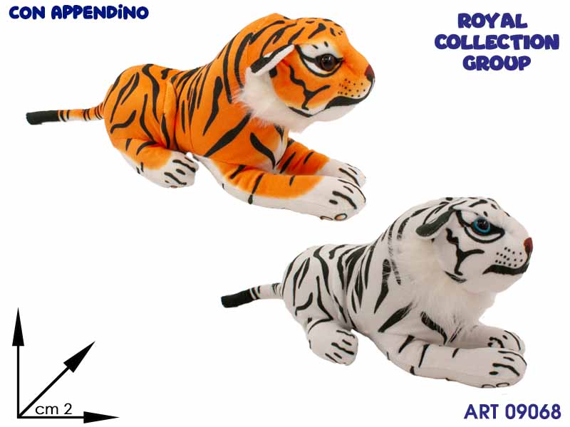 C5 3096 - 79886 - A1 20186 Tigre Peluche 2 Ass Cm 22