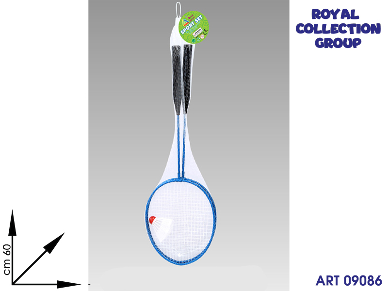 K4405296 Set 2 Racchette Badminton  Cm 60