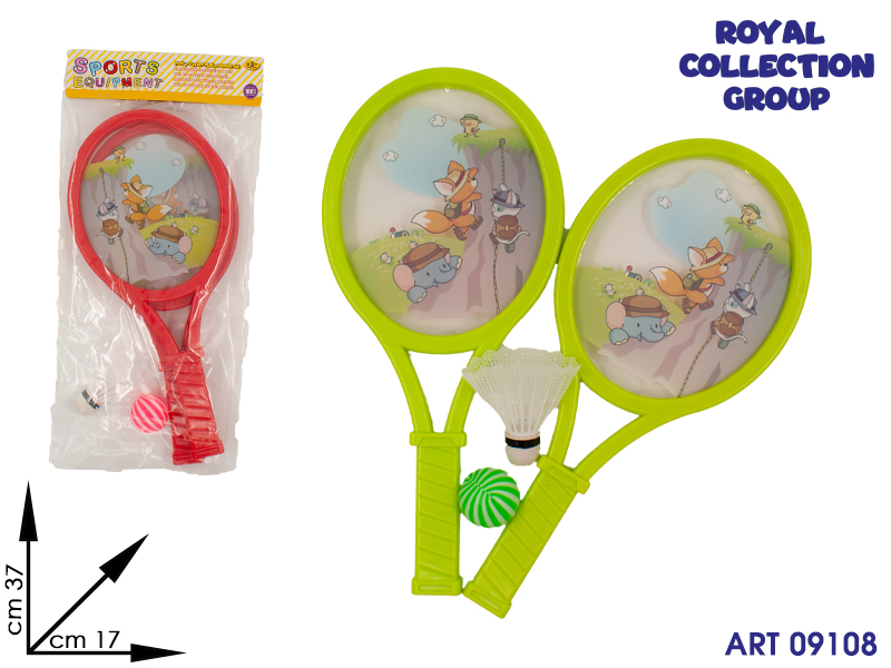 K2990003 Racchette Tennis Col Ass Cm 37x17