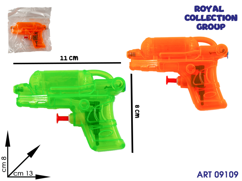 K3902284 K3901468 Pistola Acqua Col Ass Cm 13x8