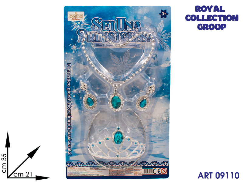 K4802540 Blister Gioielli Principessa  Cm 35x21