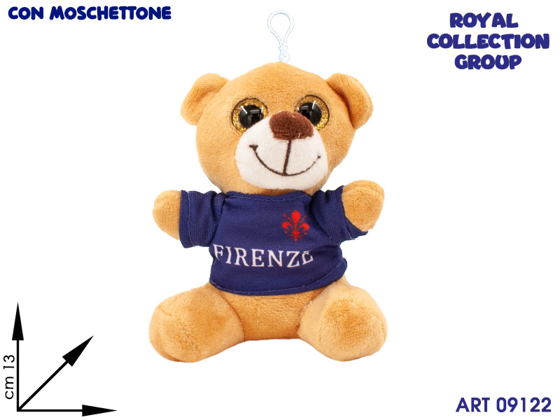 Pl2970 13 Orso Peluche Love Firenze Cm 13
