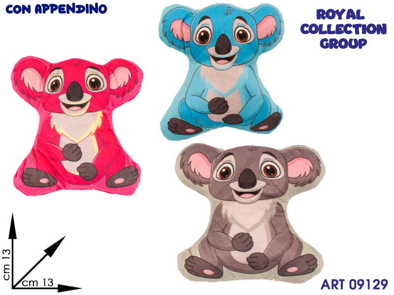 Pl2950 Koala Pluche Col Ass Cm13