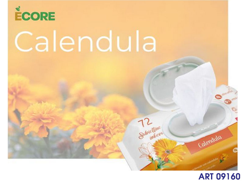 72 Salviettine Calendula  Cm 18x10