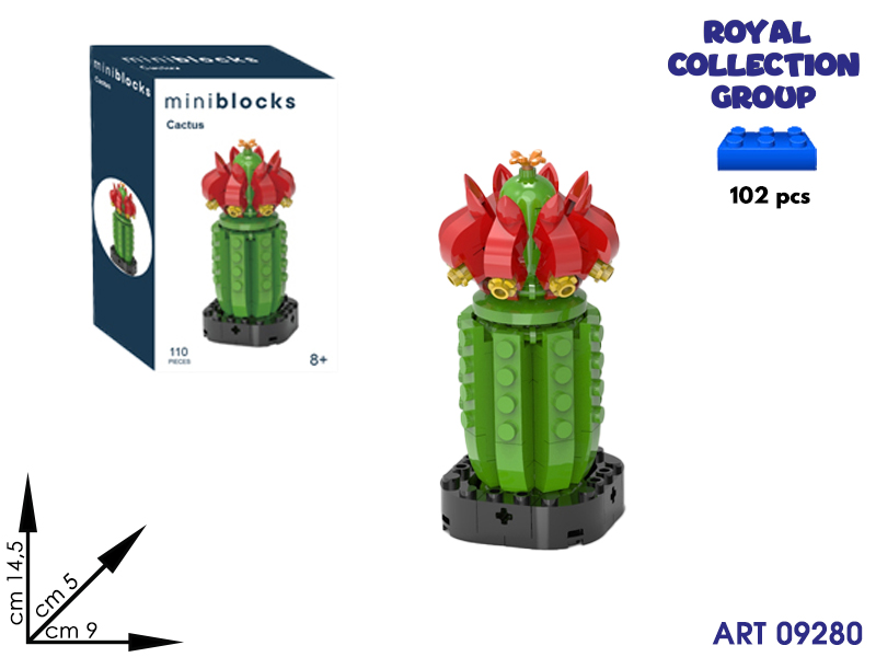 K3110560  Skb8002 Building Plante Set 102 Pcs Cm 14.5 X 9