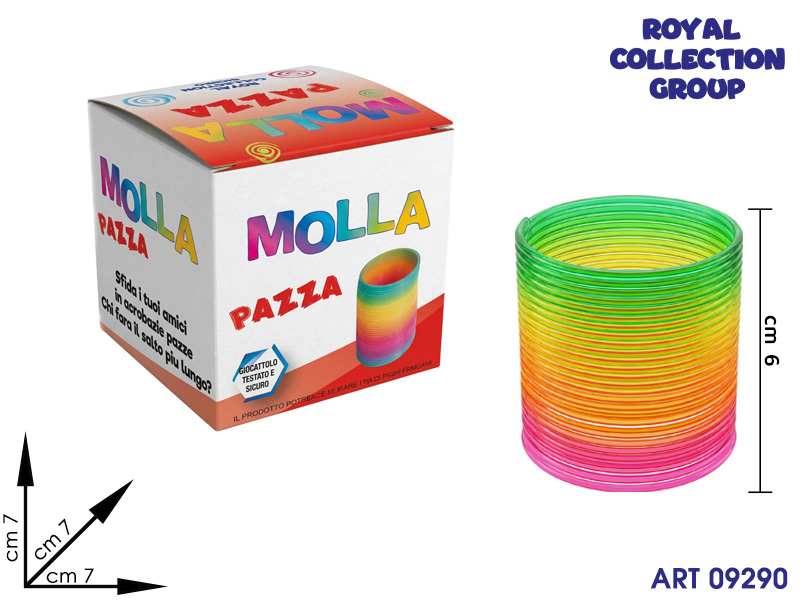 K8900014 - Wj1340 Molla Pazza In Scatola Cm 7