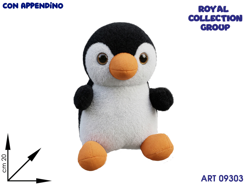 Pl2873s  Pinguino Occhioni Cm 20