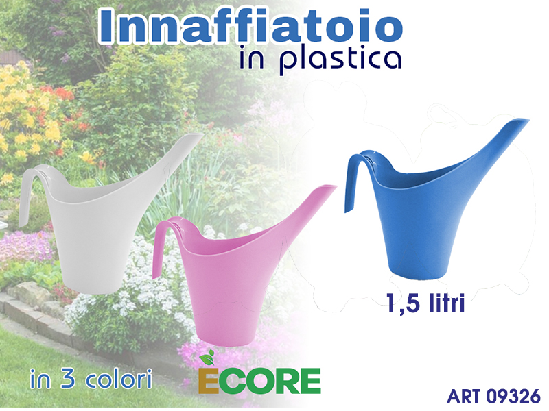 Innaffiatoio 1.5 Lt Col Ass  Cm 28x22