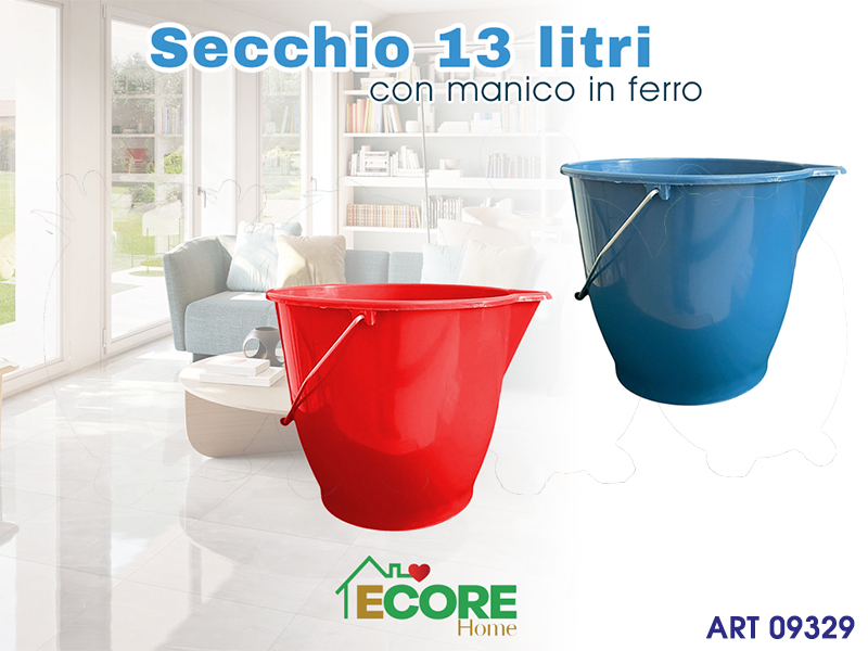 Secchio Lt 13 Col Ass Cm 26x30