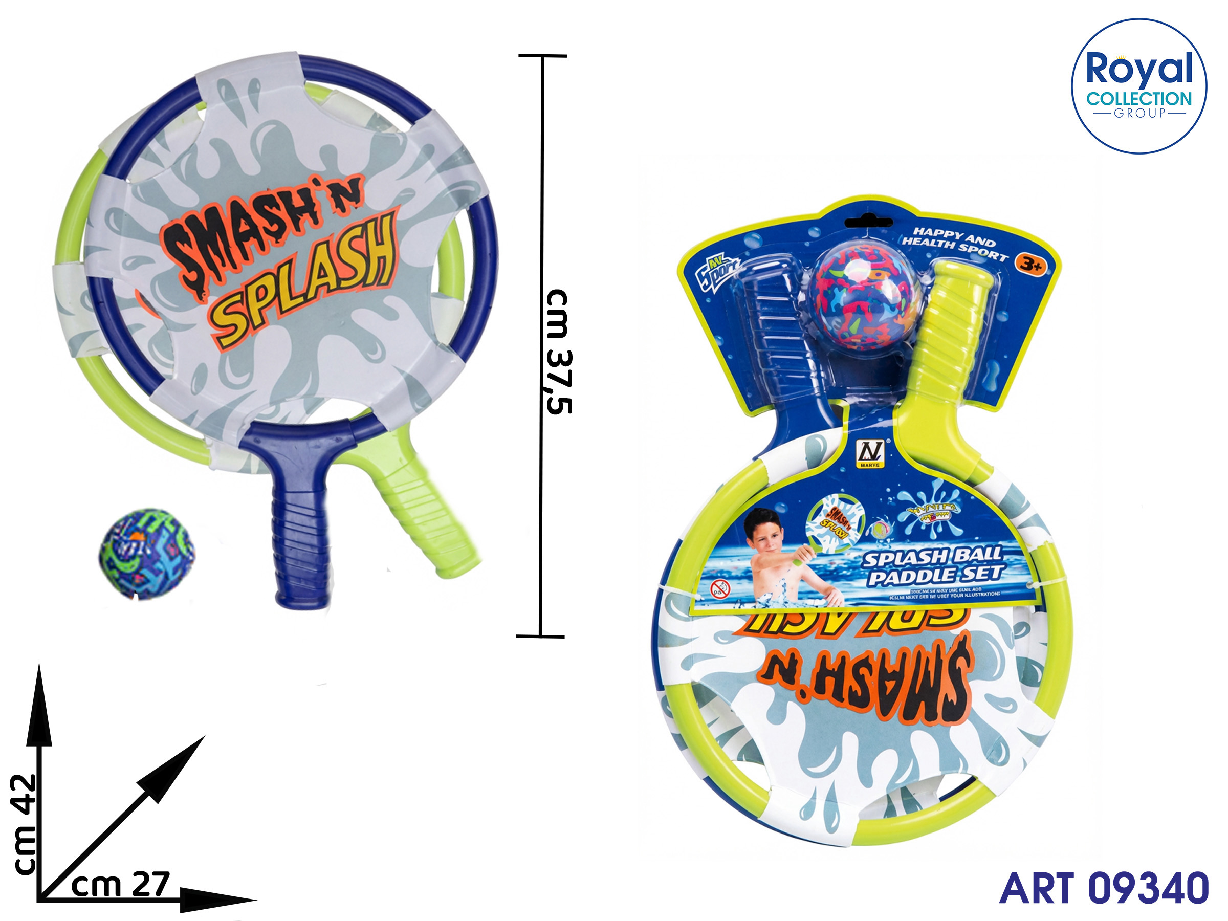 Nl-09a Tennis Splash Ball Cm 42