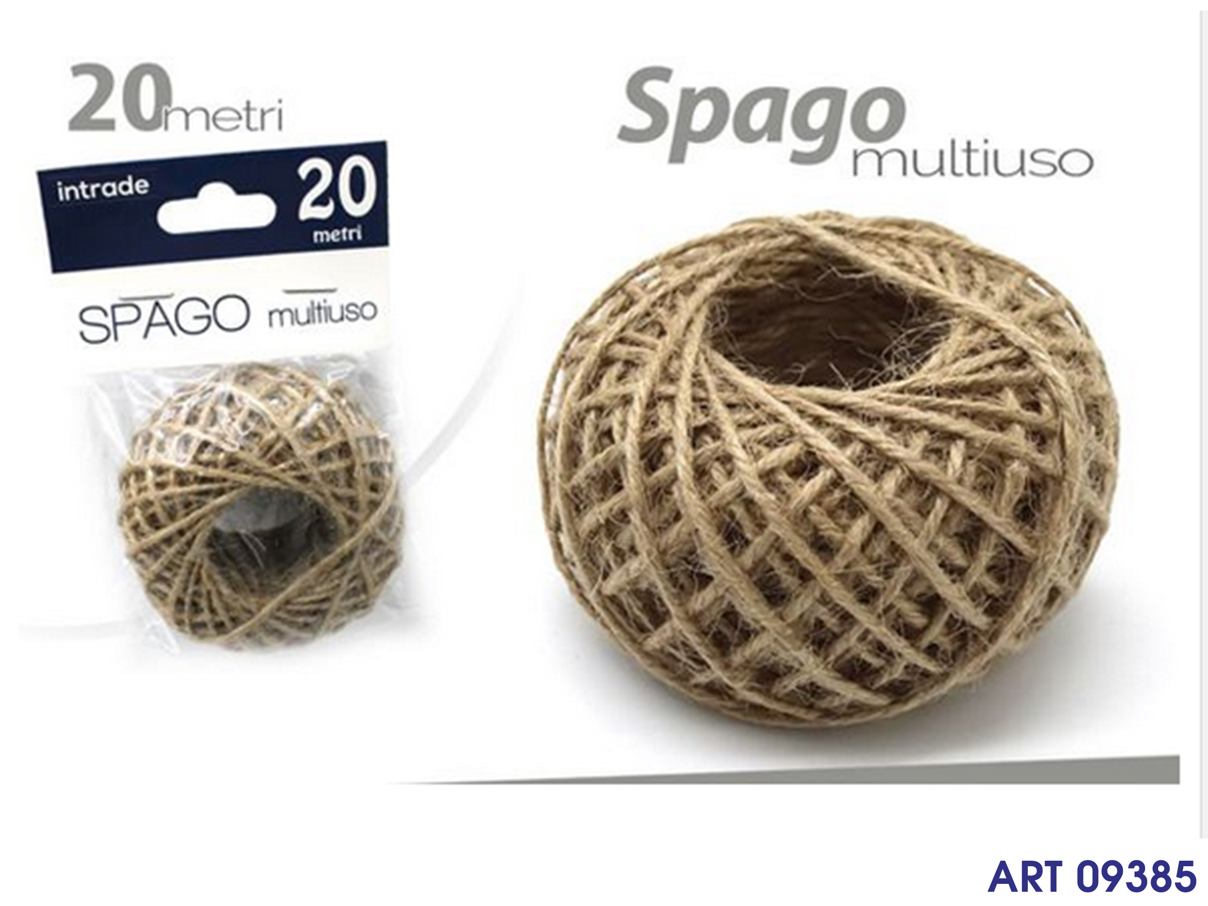 Spago Marrone 30g 20 Metri