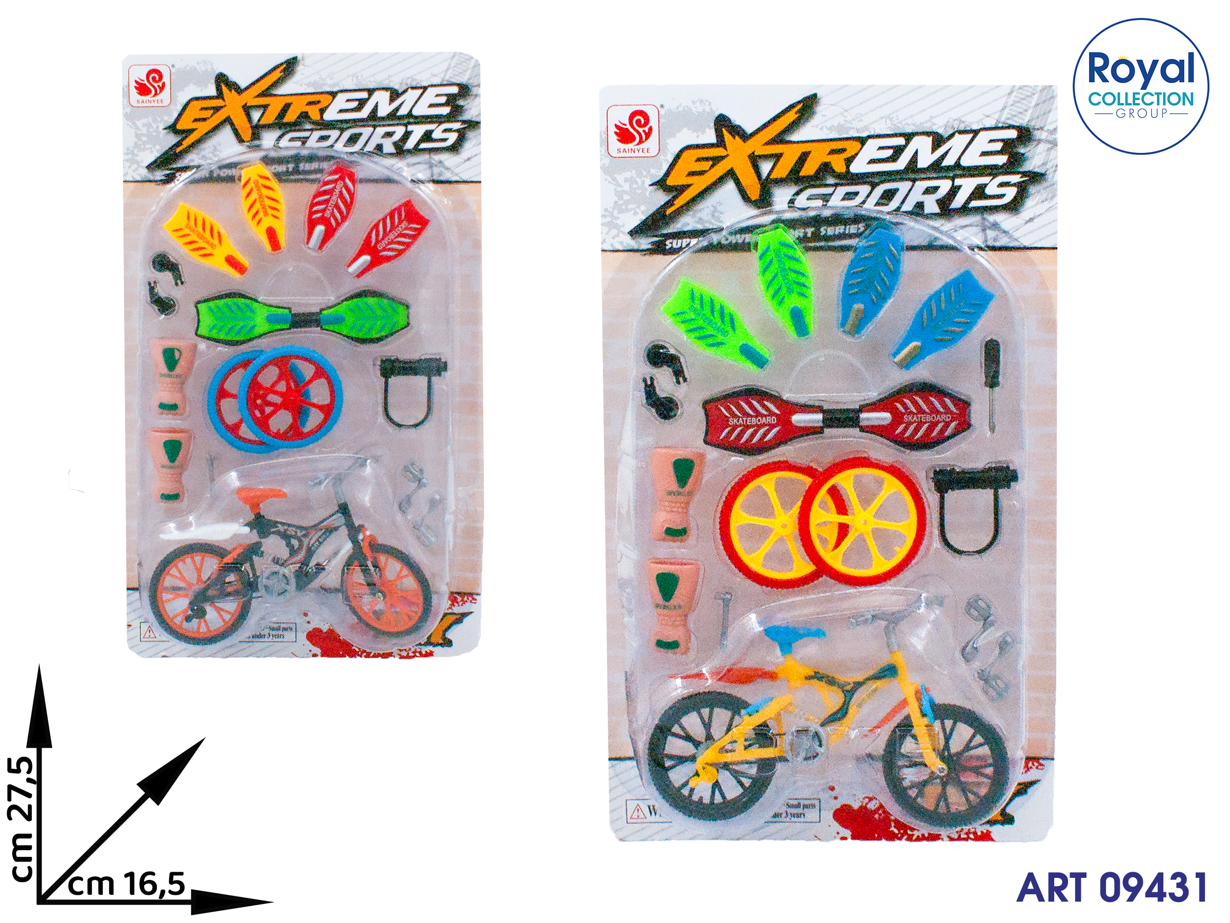 K0016655 Blister Extreme Sport Cm 27.5x16.5