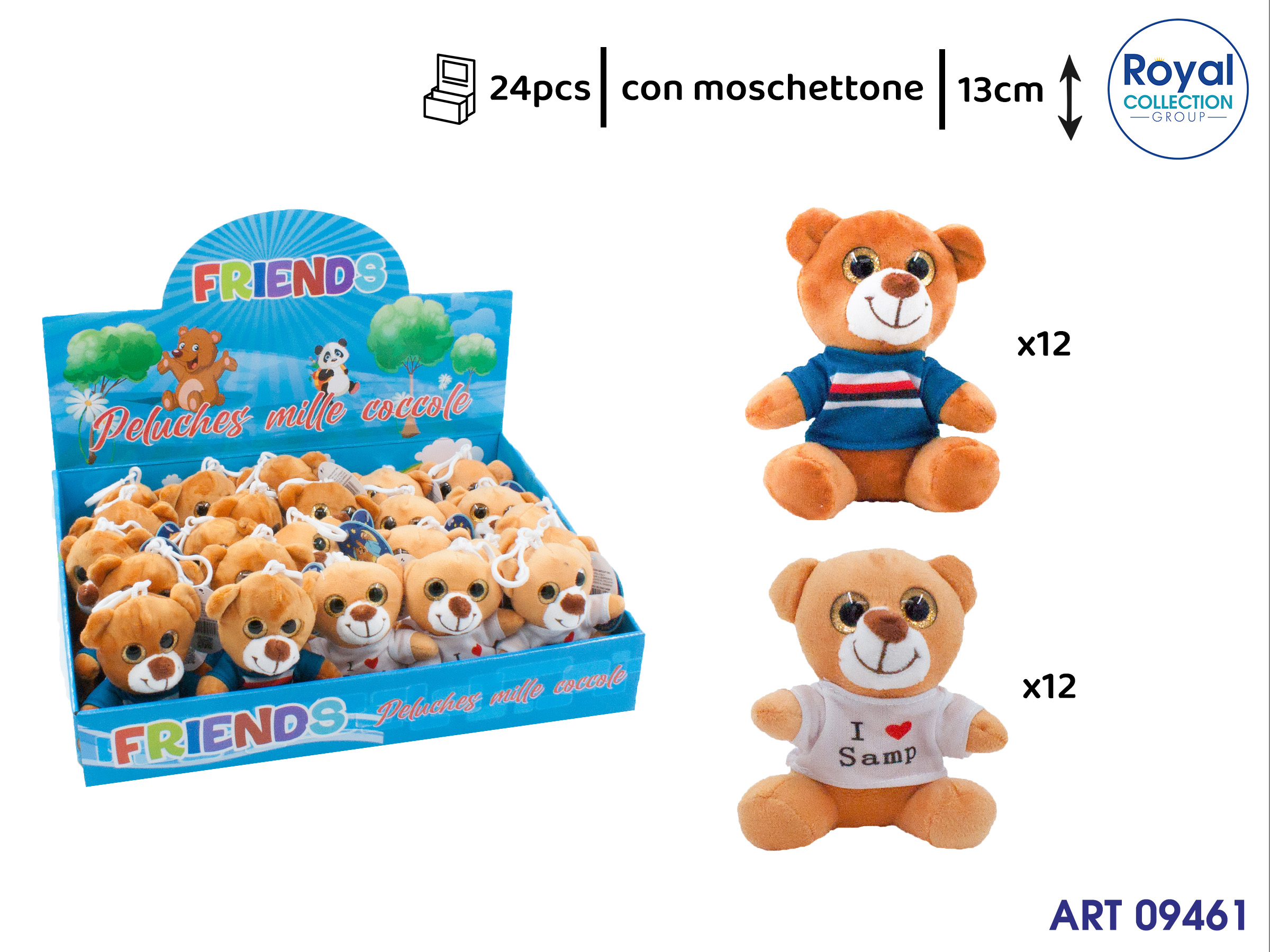 Espositore Pz 24 Samp Ass Cm 13 C/moschett 09456 09453
