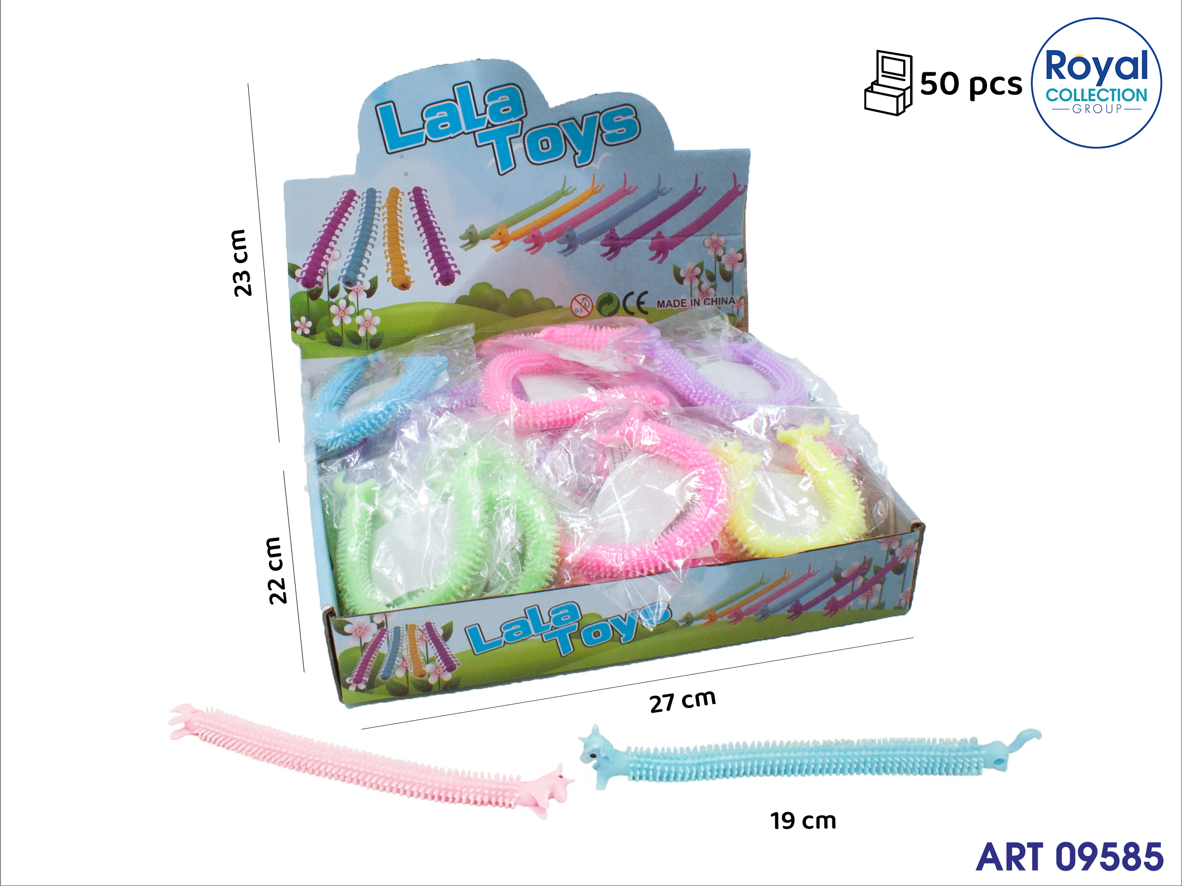 3195046 3612 Braccialetto Gommoso Ass Unicorno Display 50 Pz