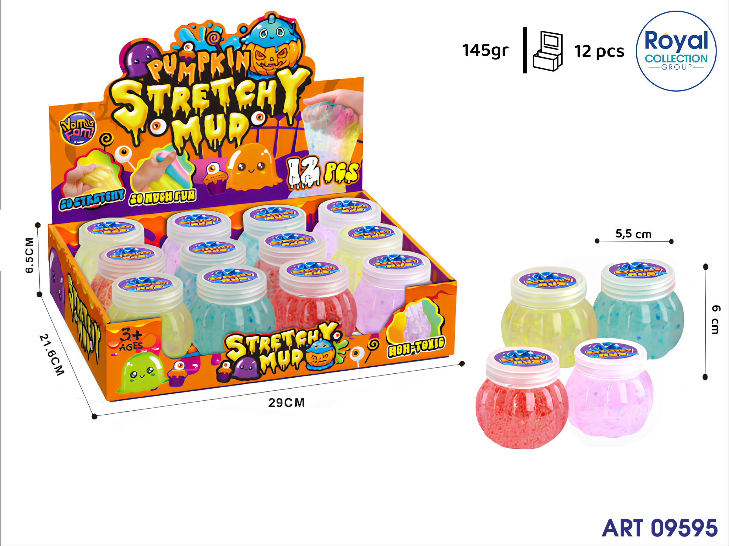3188804 872b Slime Crystal Gr 145 Col Ass  Display 12
