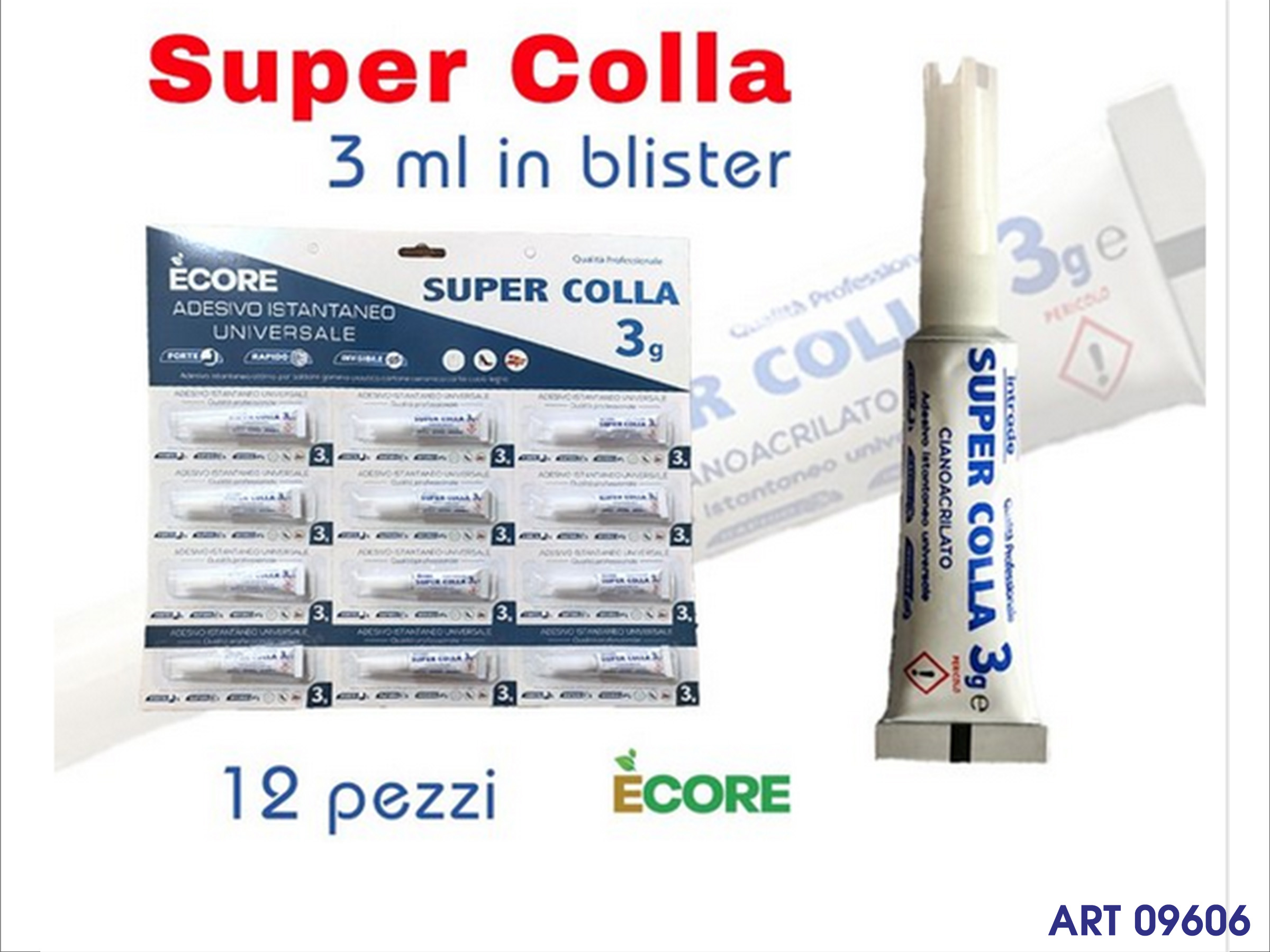 Colla 3m  Cm 12x5  Display 12 Pz