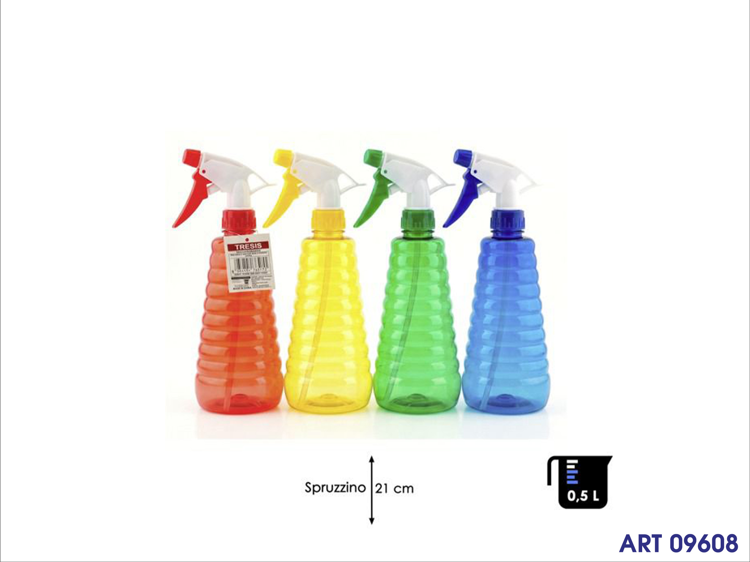 4365725 Spruzzino 4 Colori Mod 4 Col Ass 500 Ml  Cm 24