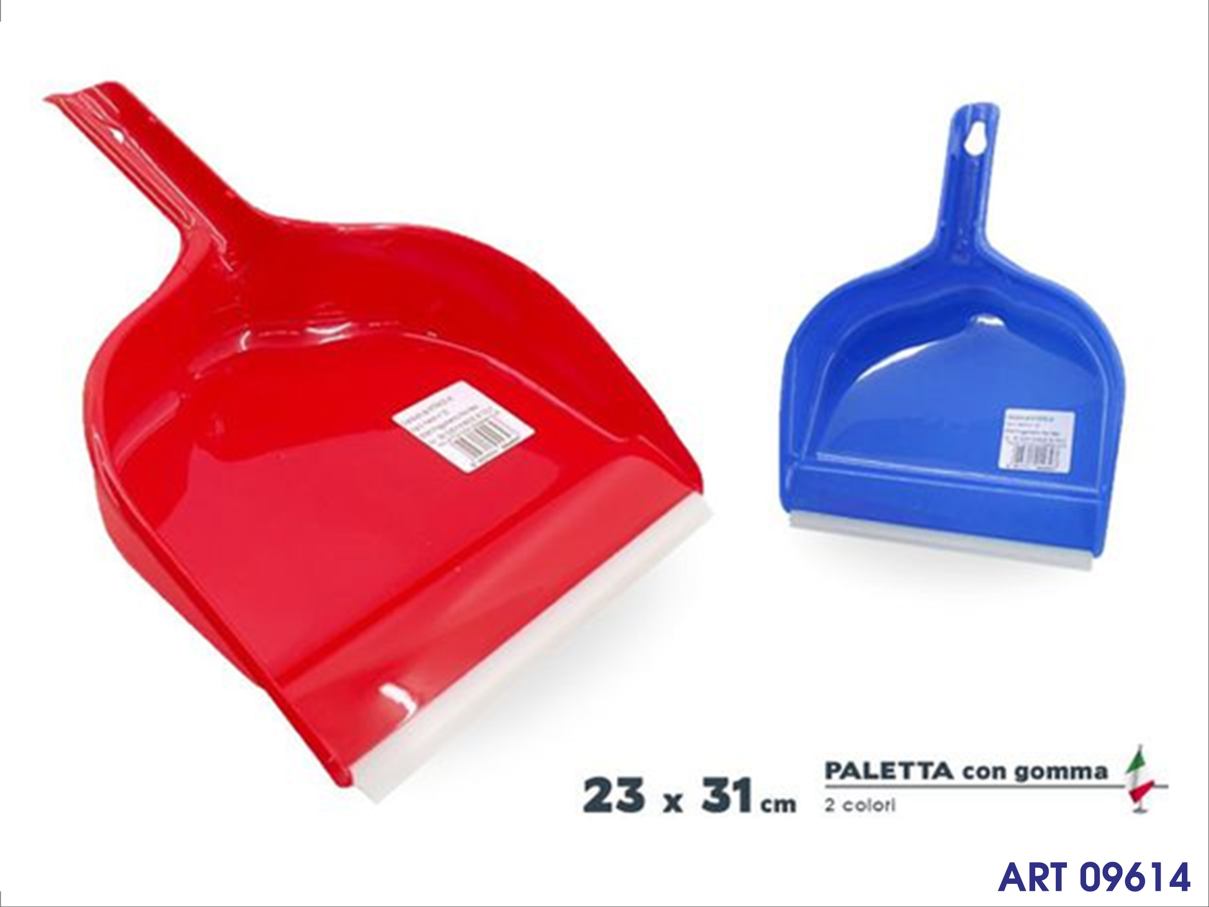 Paletta Con Gomma Clip Lux Col Ass Cm 31x26