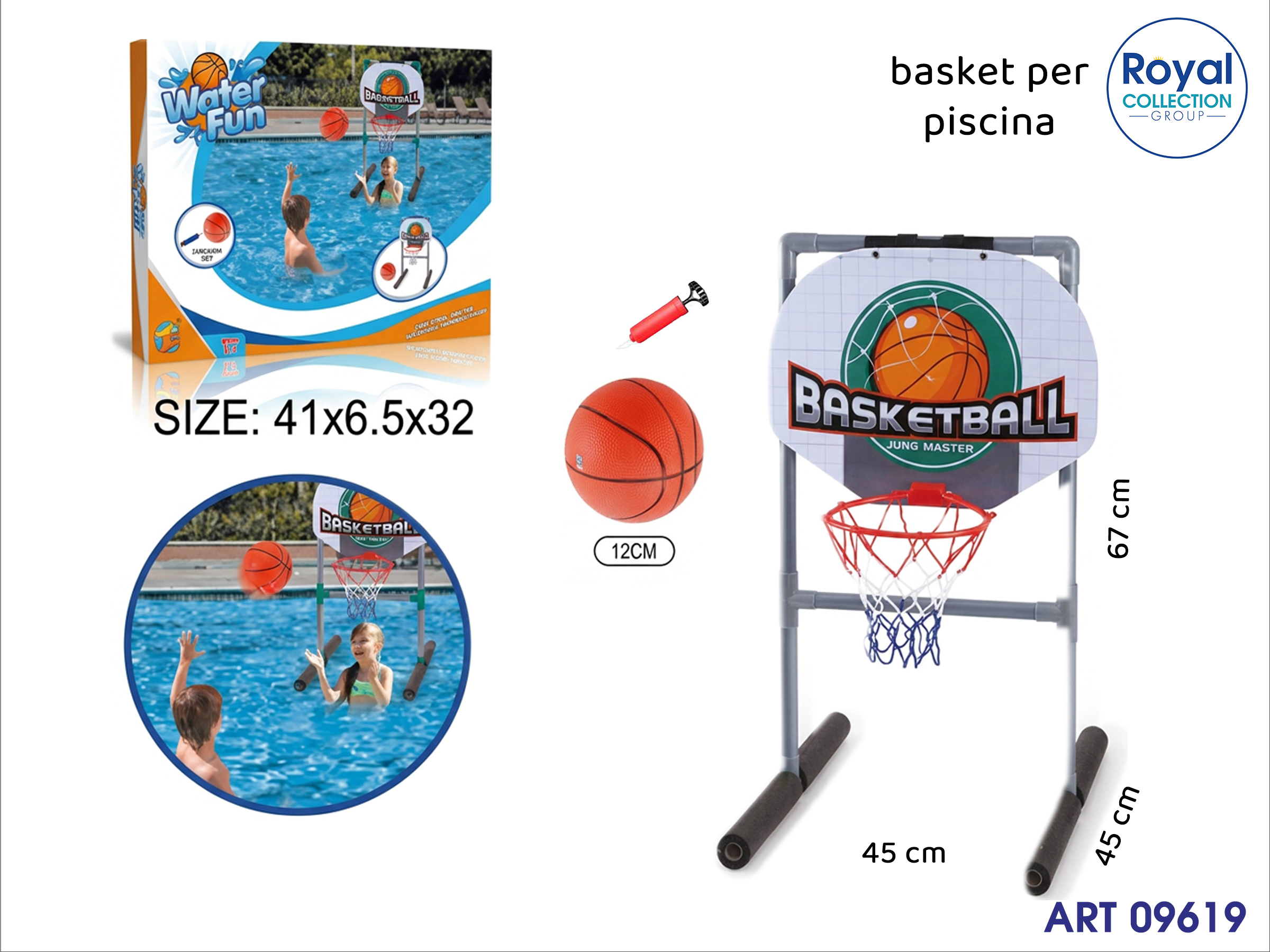Zg270-265 Basket Water Fun Cm 41x32