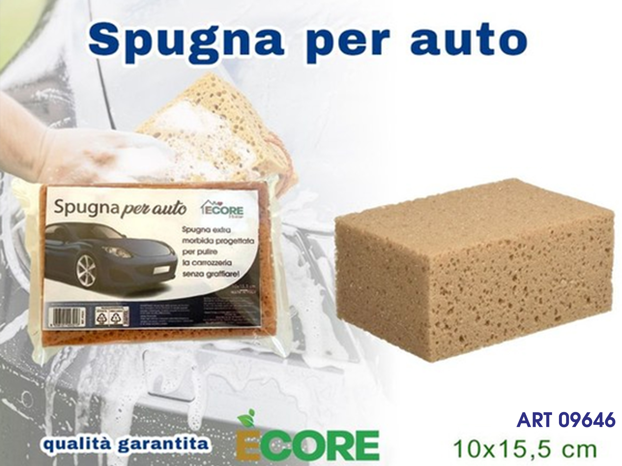 Spugna Auto Cm 14x10